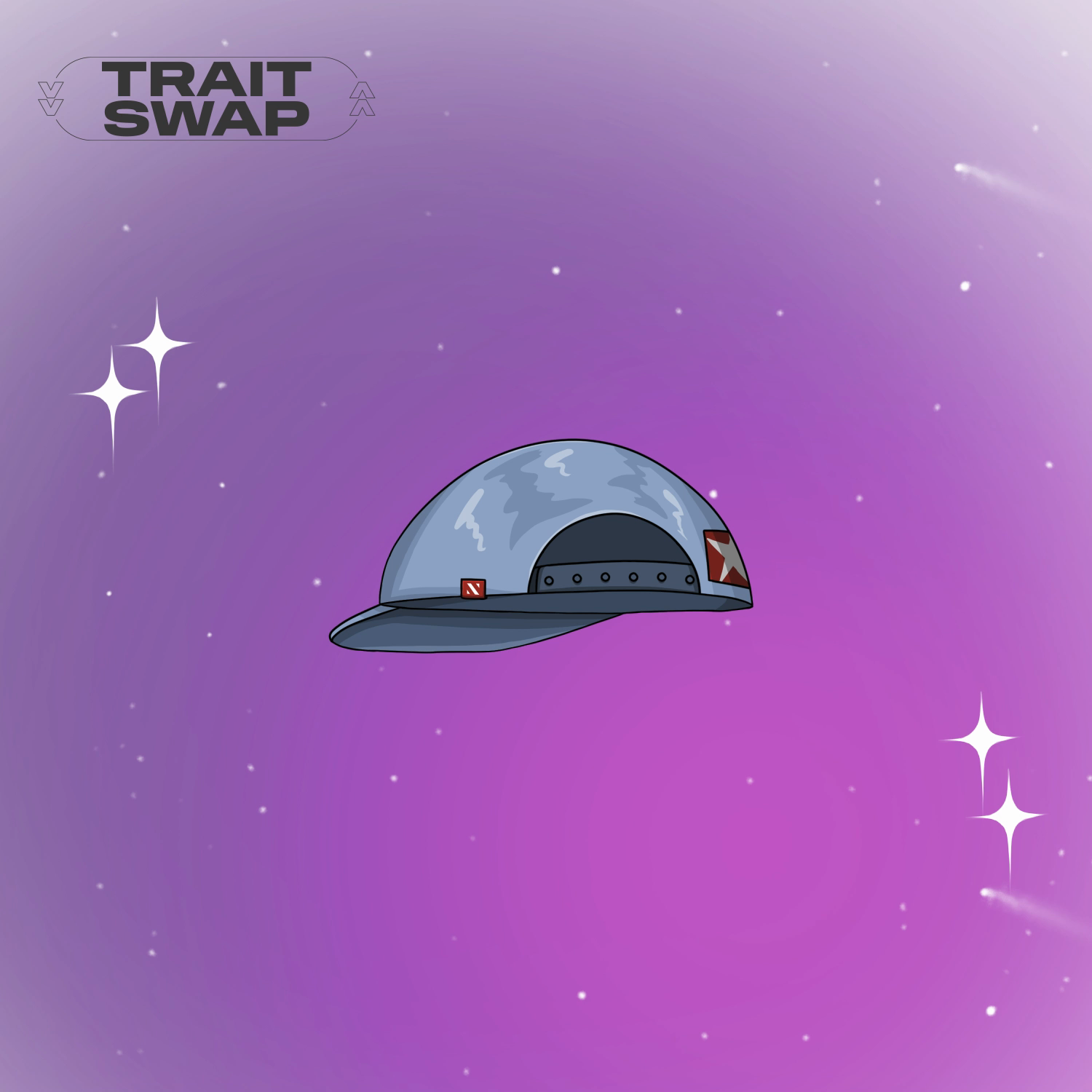 Reversed Denim Cap